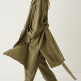 Jamie Haller - The York Robe in Loden