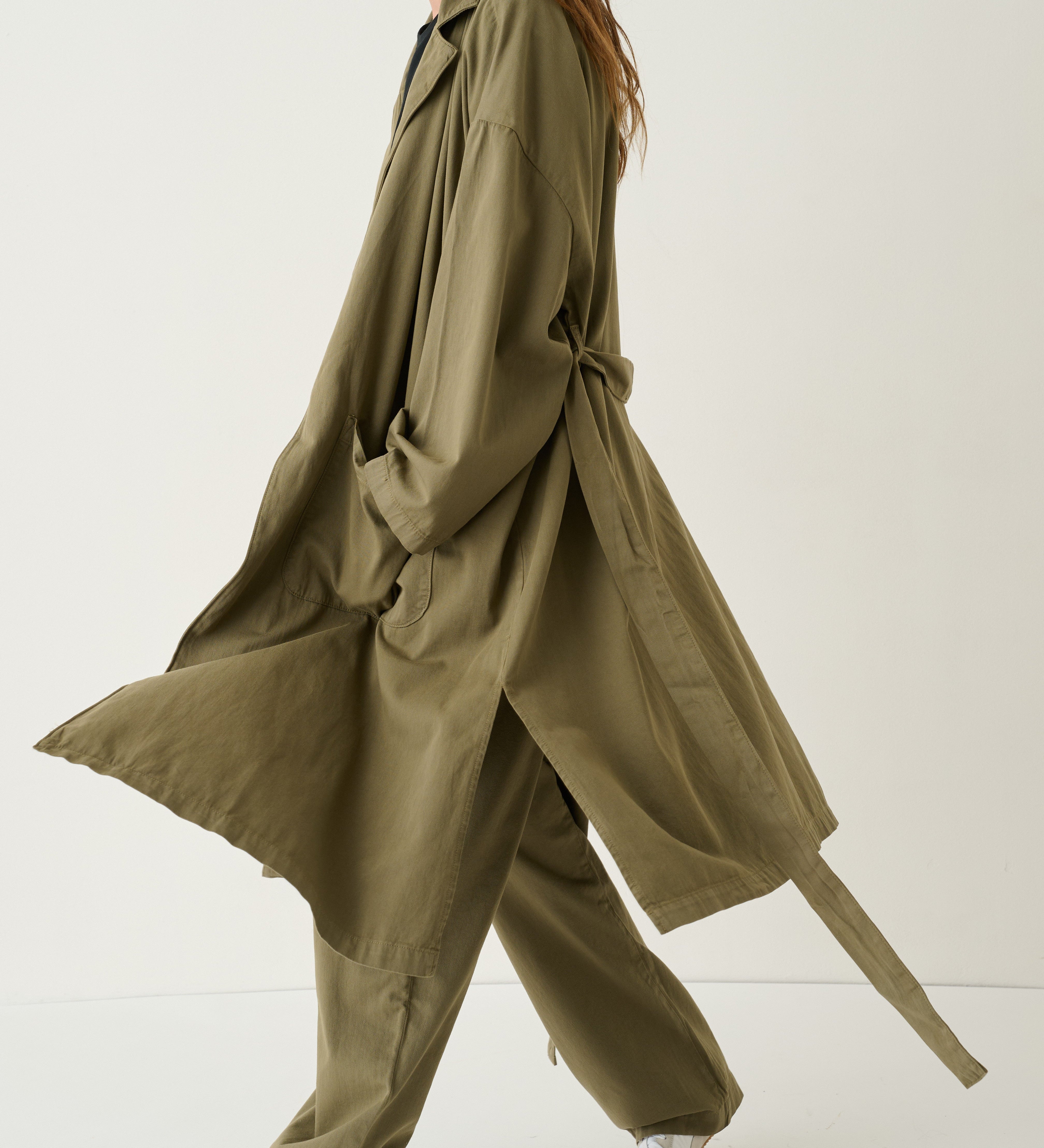 Jamie Haller - The York Robe in Loden