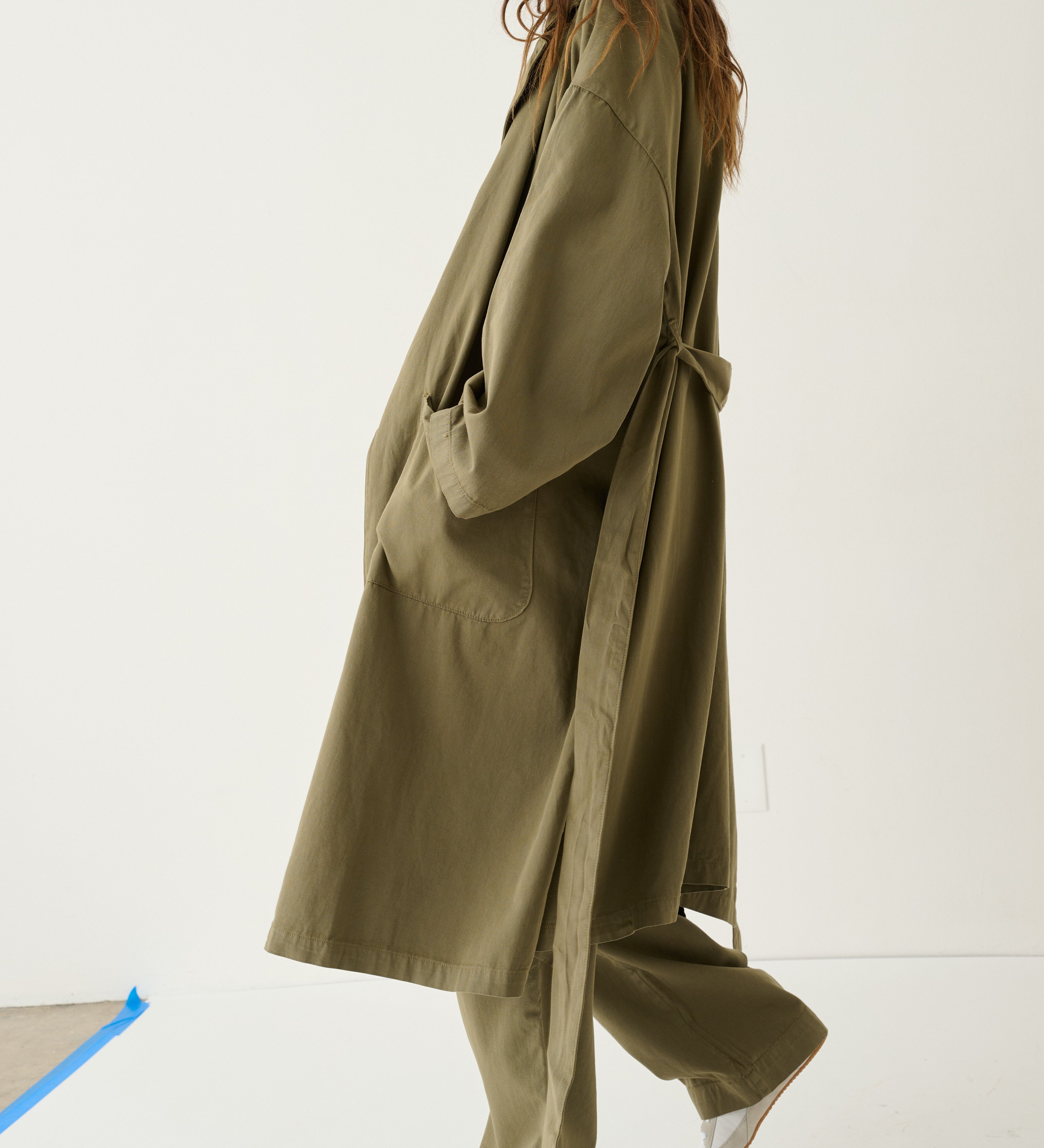 Jamie Haller - The York Robe in Loden