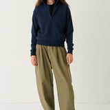 Jamie Haller - The Quarter Zip in Navy
