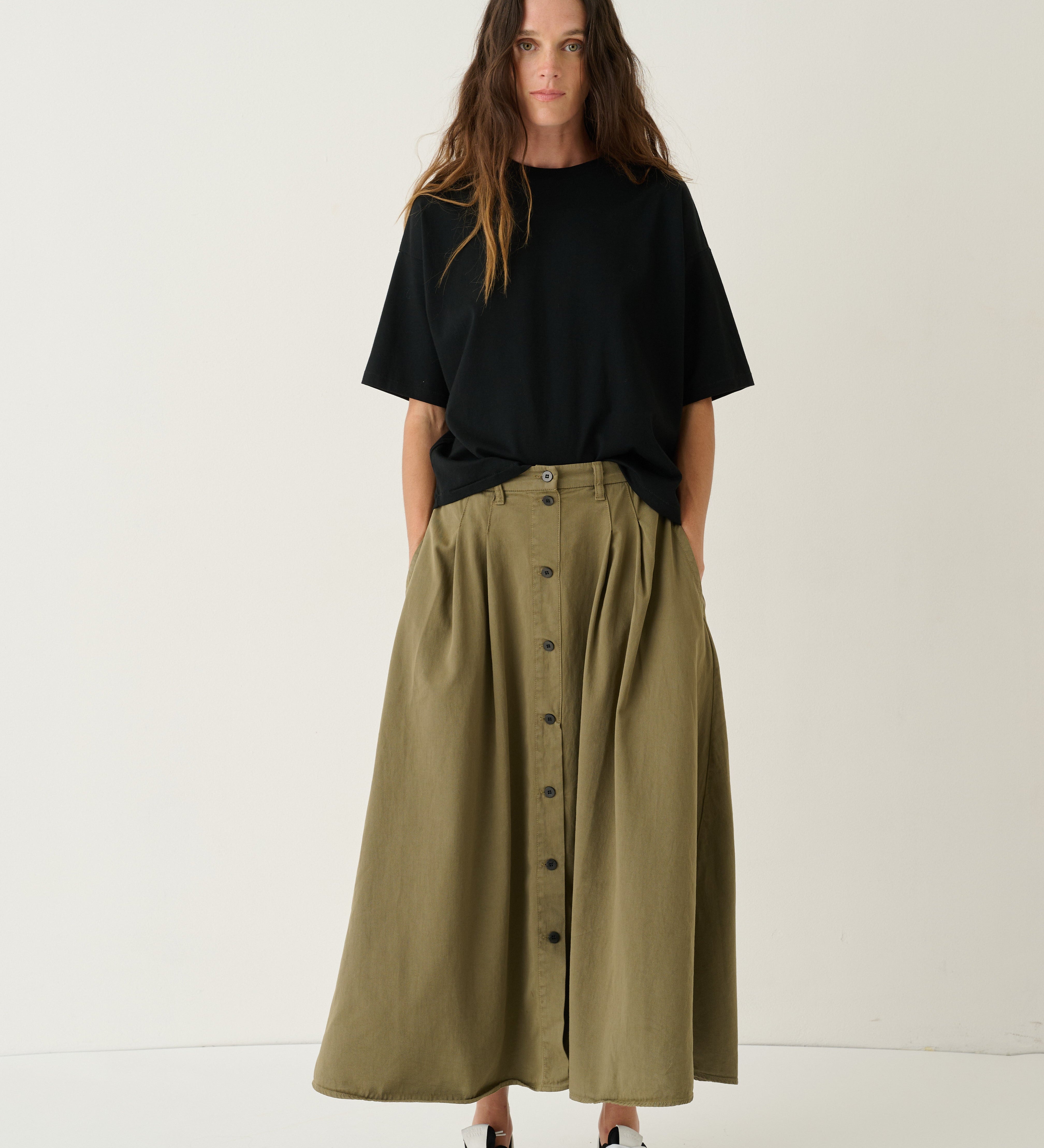 Jamie Haller - The Venetian Skirt in Loden