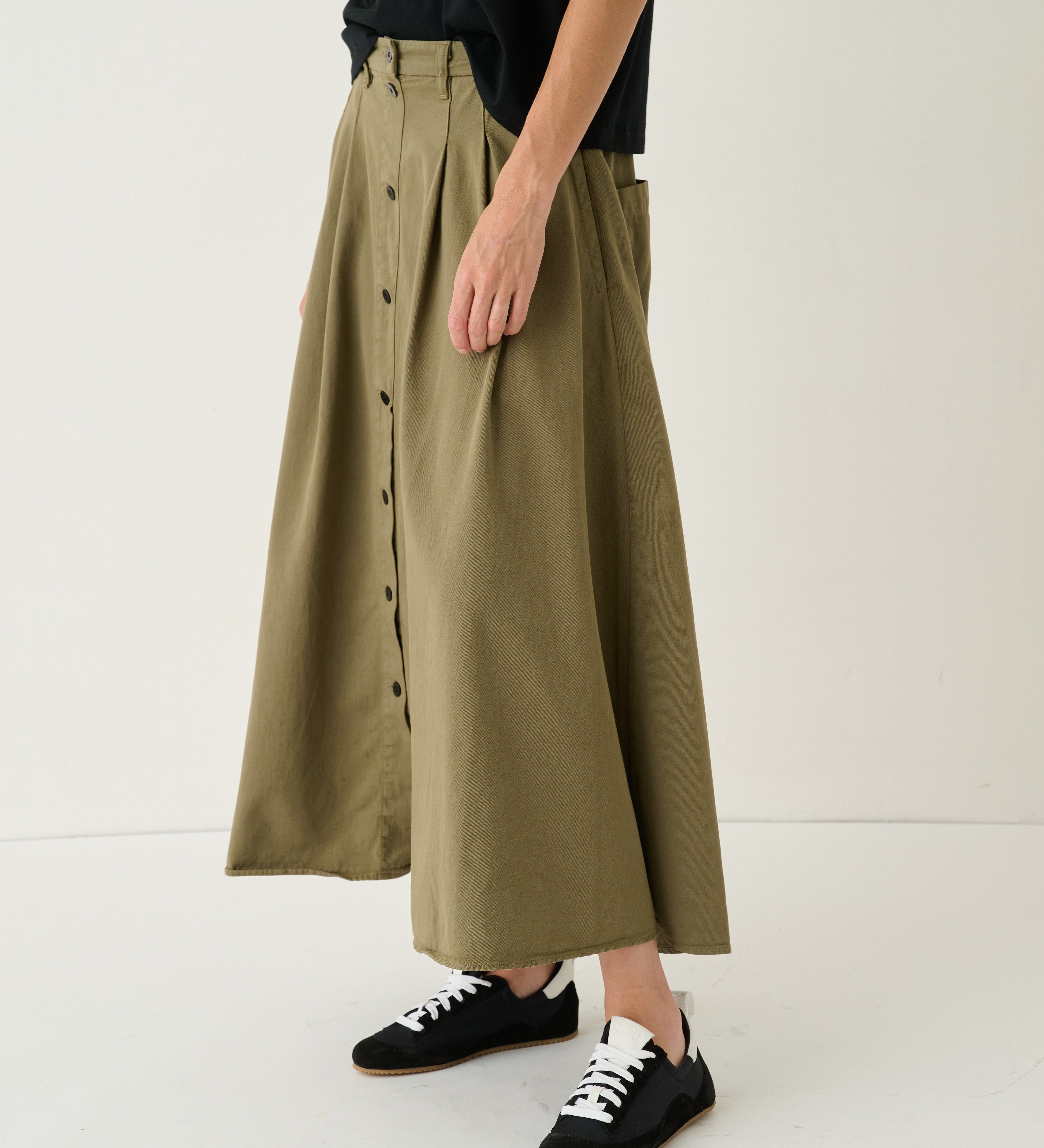 Jamie Haller - The Venetian Skirt in Loden