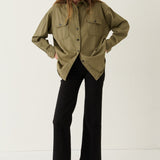 Jamie Haller - The Big Shirt in Loden