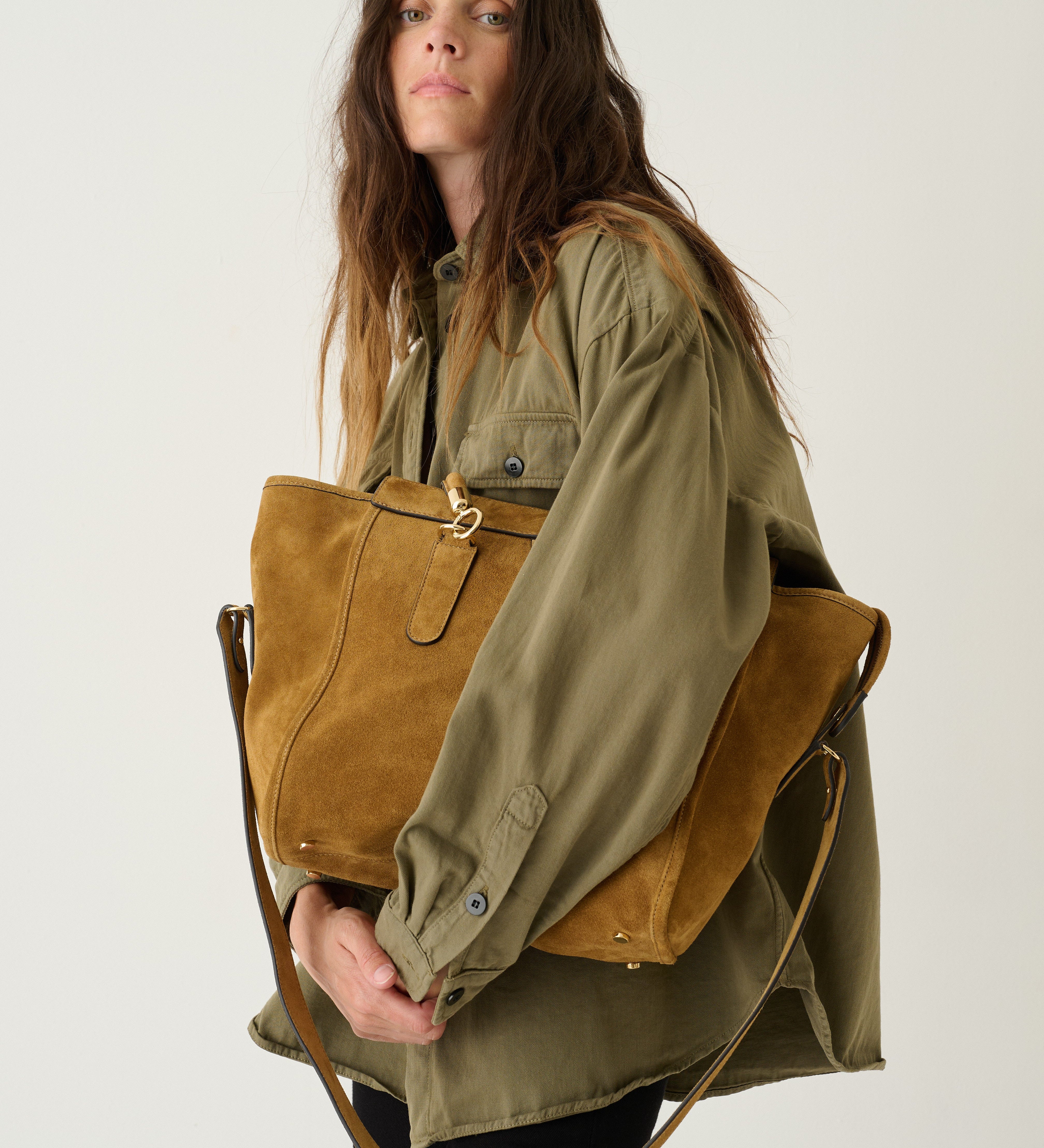 Jamie Haller - The Big Shirt in Loden