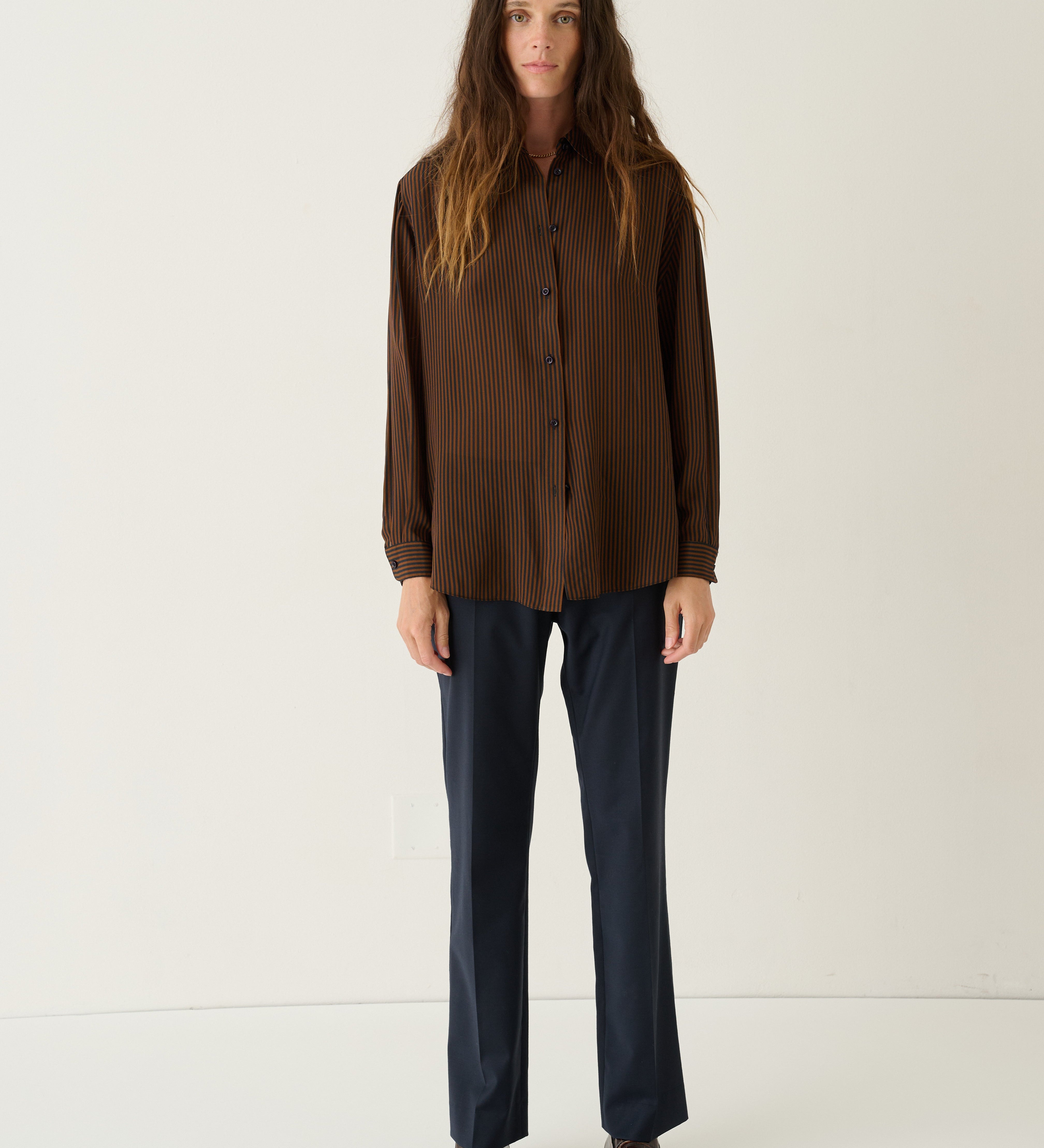 Jamie Haller - The Lucy Blouse in JH Signature Stripe