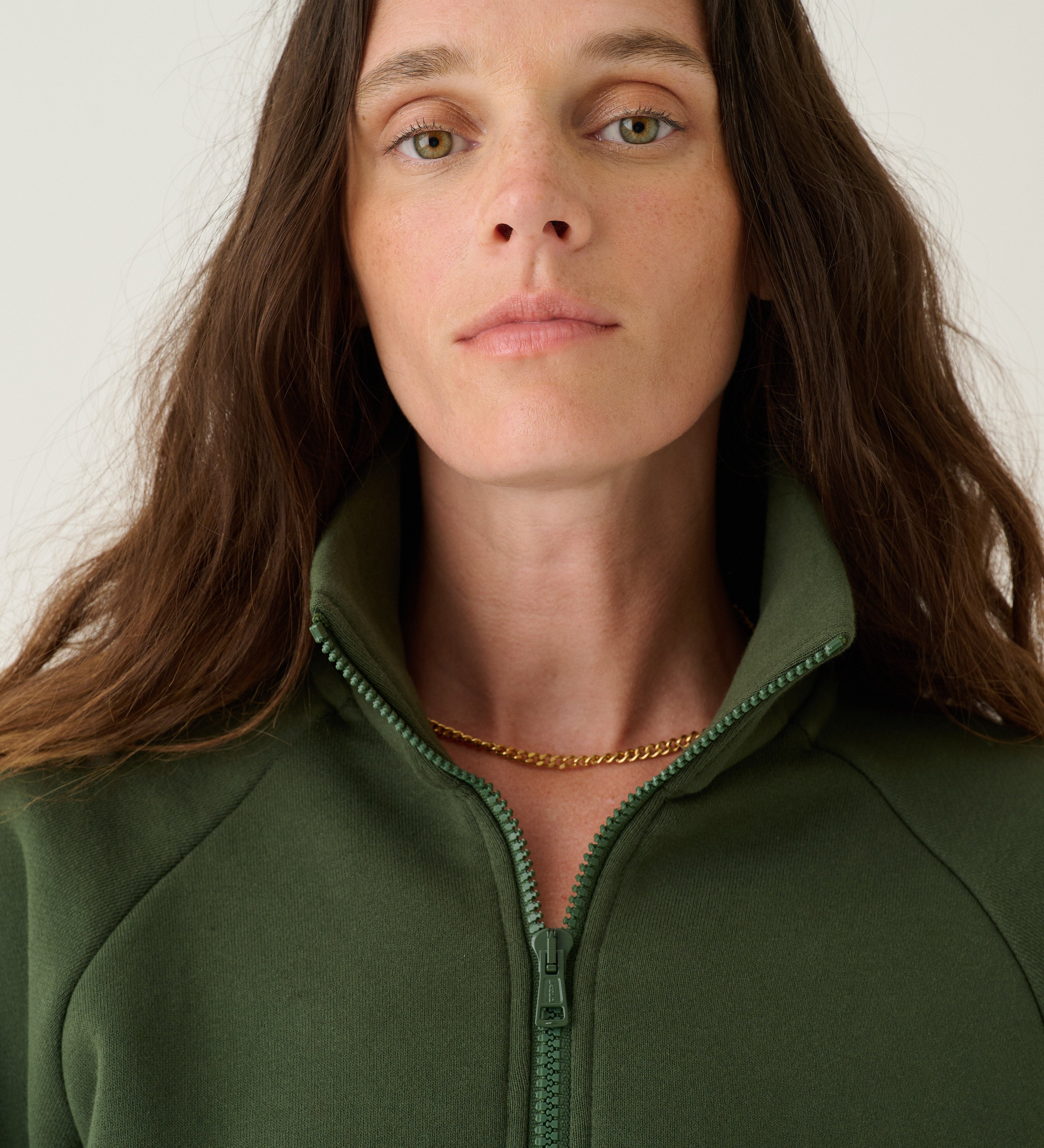 Jamie Haller - The Quarter Zip in Pine