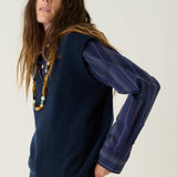 Jamie Haller - The Weekend Shirt in Royal Stripe