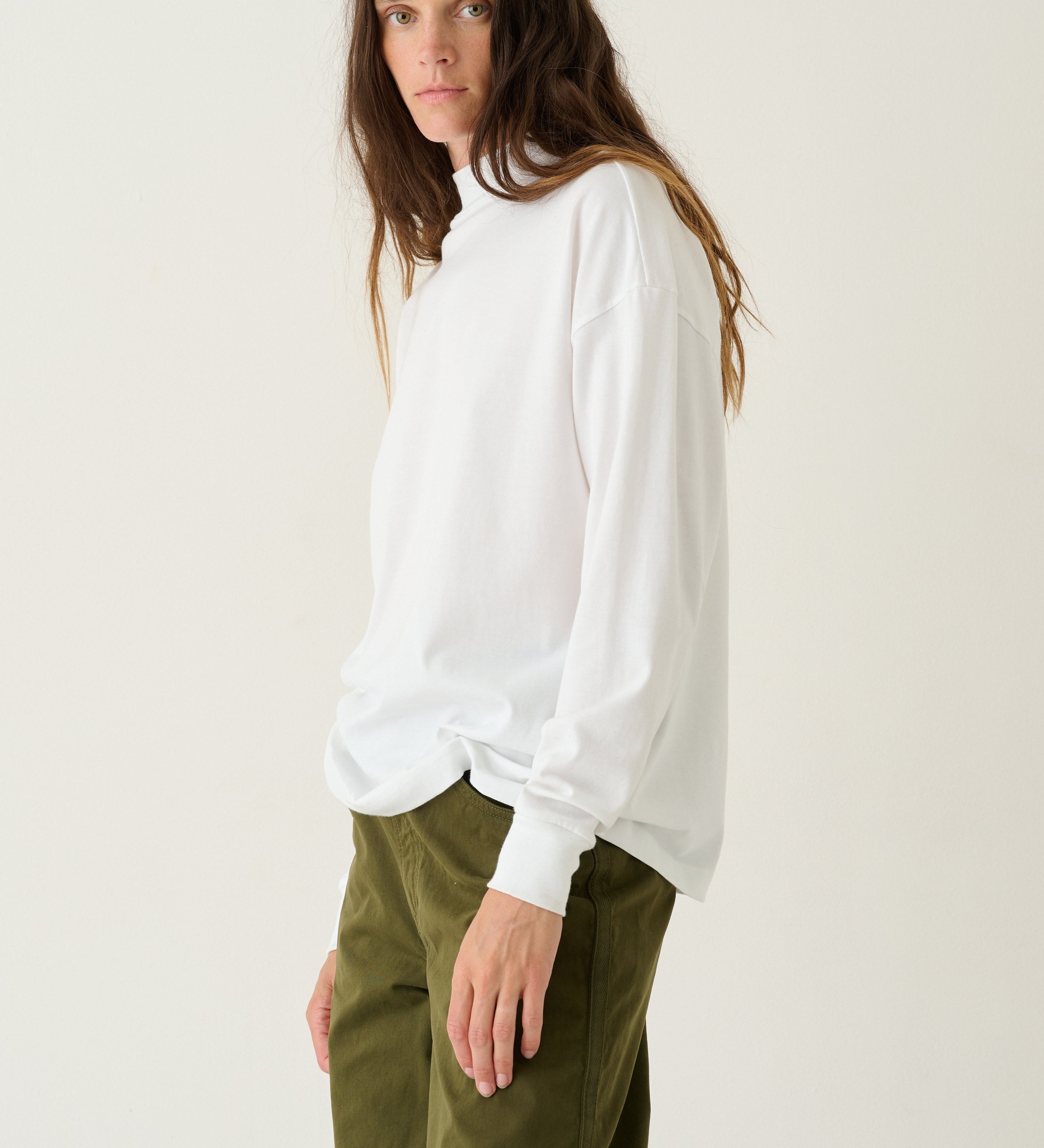 Jamie Haller - The Hockey Tee in White