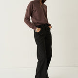 Jamie Haller - The Quarter Zip in Brown