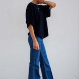 Jamie Haller - The Cashmere Tee in Navy