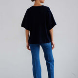 Jamie Haller - The Cashmere Tee in Navy