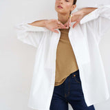 Jamie Haller - The Tuck Shirt in White