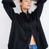 Jamie Haller - The Tuck Shirt in Black