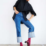 Jamie Haller - The Tuck Shirt in Black