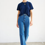 Jamie Haller - The Chameleon Tee in Blue Lame
