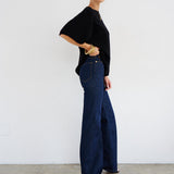 Jamie Haller - The Crease Jean in Raw Rinse