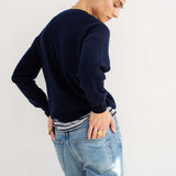 Jamie Haller - The Cashmere Crew in Navy