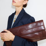 Jamie Haller - The Document Clutch in Oxblood