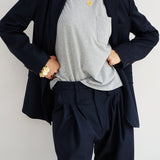 Jamie Haller - The Boxy Tee in Dark Heather