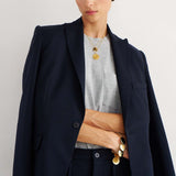 Jamie Haller - The Julius Blazer in Dark Navy