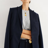 Jamie Haller - The Boxy Tee in Dark Heather