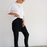 Jamie Haller - The Harem Pant Silk in Black