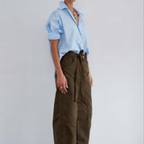 Jamie Haller - The Karate Pant in Military Green