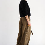 Jamie Haller - The Karate Pant in Military Green