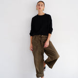 Jamie Haller - The Karate Pant in Military Green
