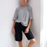 Jamie Haller - The Boxy Tee in Dark Heather