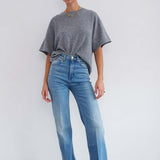 Jamie Haller - The Cashmere Tee in Light Heather