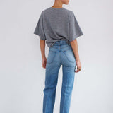 Jamie Haller - The Cashmere Tee in Light Heather
