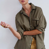 Jamie Haller - The PJ Shirt in Taupe