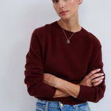 Jamie Haller - The Cashmere Crew in Raisin