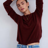 Jamie Haller - The Cashmere Crew in Raisin