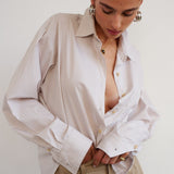 Jamie Haller - The Triple Pleat Pant in Tan