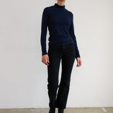 Jamie Haller - The Mock Neck in Navy