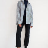 Jamie Haller - The Weekend Shirt in Black Stripe