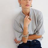 Jamie Haller - The Pitch Tee in Heather Grey