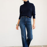 Jamie Haller - The Crease Jean in Distressed Dark