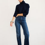 Jamie Haller - The Crease Jean in Distressed Dark