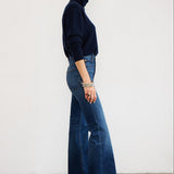 Jamie Haller - The Crease Jean in Distressed Dark