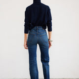 Jamie Haller - The Crease Jean in Distressed Dark