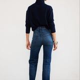 Jamie Haller - The Crease Jean in Distressed Dark
