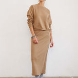 Jamie Haller - The Sweatshirt Skirt in Camel