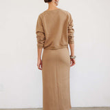 Jamie Haller - The Sweatshirt Skirt in Camel