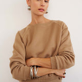 Jamie Haller - The Sweatshirt Skirt in Camel