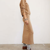 Jamie Haller - The Sweatshirt Skirt in Camel