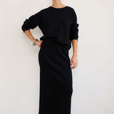 Jamie Haller - The Sweatshirt Skirt in Black