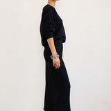 Jamie Haller - The Sweatshirt Skirt in Black